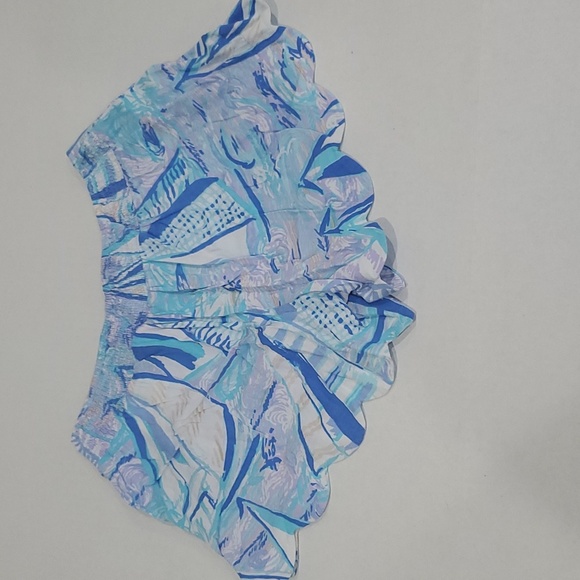 Lilly Pulitzer Dahlia Short in Light Lilac Verbena Aboat Time Size Small - Picture 4 of 5